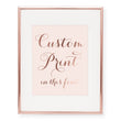 Load image into Gallery viewer, Custom Foil Art Print, font 2