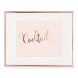Load image into Gallery viewer, Cocktails Foil Art Print