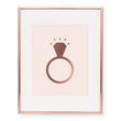 Load image into Gallery viewer, Diamond Ring Foil Art Print