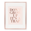 Load image into Gallery viewer, Don't Grow Up Foil Art Print