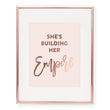Load image into Gallery viewer, She's Building Her Empire Foil Art Print