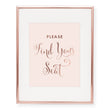 Load image into Gallery viewer, Find Your Seat Foil Art Print
