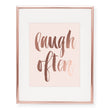 Load image into Gallery viewer, Laugh Often Foil Art Print