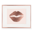 Load image into Gallery viewer, Lips Foil Art Print