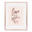Load image into Gallery viewer, Love Is Spoken Here Foil Art Print