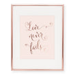 Load image into Gallery viewer, Love Never Fails Foil Art Print