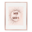 Load image into Gallery viewer, Mr + Mrs Foil Art Print
