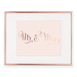 Load image into Gallery viewer, Mr + Mrs Foil Art Print