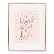 Load image into Gallery viewer, She Believed She Could Foil Art Print