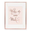 Load image into Gallery viewer, Wake Up and Makeup Foil Art Print