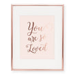 Load image into Gallery viewer, You Are So Loved Foil Art Print