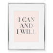Load image into Gallery viewer, I Can and I Will Foil Art Print