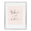 Load image into Gallery viewer, Believe And It Will Happen Foil Art Print