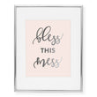 Load image into Gallery viewer, Bless This Mess Foil Art Print