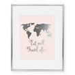 Load image into Gallery viewer, Eat Well Travel Often Foil Art Print