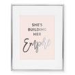 Load image into Gallery viewer, She's Building Her Empire Foil Art Print