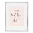 Load image into Gallery viewer, Find Your Seat Foil Art Print