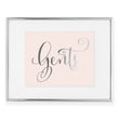 Load image into Gallery viewer, Gents Restroom Sign Foil Art Print