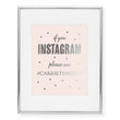Load image into Gallery viewer, Instagram Hashtag Custom Foil Art Print, style 3