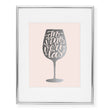 Load image into Gallery viewer, In Vino Veritas Foil Art Print