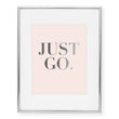 Load image into Gallery viewer, Just Go Foil Art Print