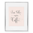Load image into Gallery viewer, Less Talkie More Coffee Foil Art Print