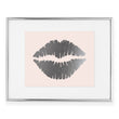 Load image into Gallery viewer, Lips Foil Art Print
