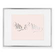 Load image into Gallery viewer, Mr + Mrs Foil Art Print