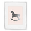 Load image into Gallery viewer, Rocking Horse Foil Art Print