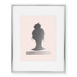 Load image into Gallery viewer, Top Knot Messy Bun Foil Art Print