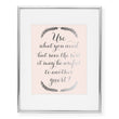 Load image into Gallery viewer, Use What You Need Foil Art Print