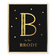 Load image into Gallery viewer, Kids Monogram Custom Foil Art Print