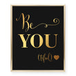 Load image into Gallery viewer, Be-YOU-tiful Foil Art Print