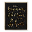 Load image into Gallery viewer, In Loving Memory Foil Art Print