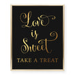 Load image into Gallery viewer, Love Is Sweet Foil Art Print