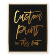 Load image into Gallery viewer, Custom Foil Art Print, font 5