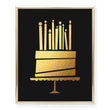 Load image into Gallery viewer, Birthday Cake Foil Art Print