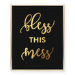 Load image into Gallery viewer, Bless This Mess Foil Art Print