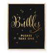 Load image into Gallery viewer, Bubbles Please Take One Foil Sign