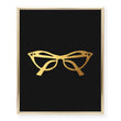 Load image into Gallery viewer, Cat Eye Glasses Foil Art Print