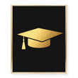 Load image into Gallery viewer, Graduation Cap Foil Art Print
