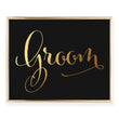 Load image into Gallery viewer, Groom Foil Art Print