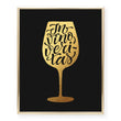 Load image into Gallery viewer, In Vino Veritas Foil Art Print