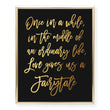Load image into Gallery viewer, Love Gives Us A Fairytale Foil Art Print