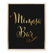 Load image into Gallery viewer, Mimosa Bar Foil Art Print