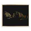 Load image into Gallery viewer, Mr + Mrs Foil Art Print