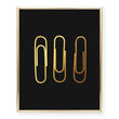Load image into Gallery viewer, Paper Clips Foil Art Print