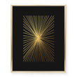 Load image into Gallery viewer, Burst Lines Foil Art Print