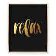 Load image into Gallery viewer, Relax Foil Art Print