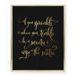 Load image into Gallery viewer, If You Sprinkle When You Tinkle Foil Art Print